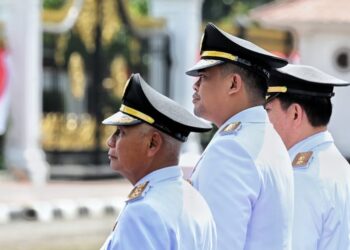 Bobby Afif Nasution dilantik menjadi Gubernur Sumut periode 2025-2030.