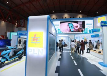 PLN Beri promo Power Up EVent di perhelatan Indonesia International Motor Show (IIMS) 2025.