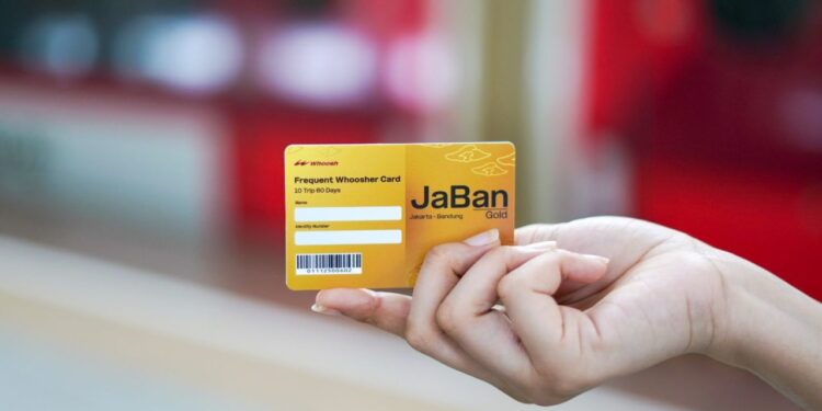 KCIC Luncurkan Skema Baru Kartu Berlangganan Whoosh 1 Kartu berlangganan Whoosh atau Frequent Whoosher Card (FWC).
