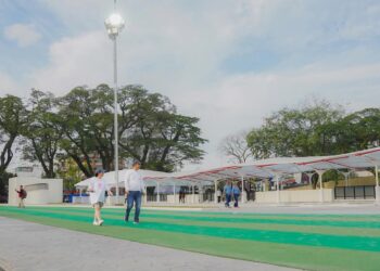 Lapangan Merdeka Setelah direvitalisasi.