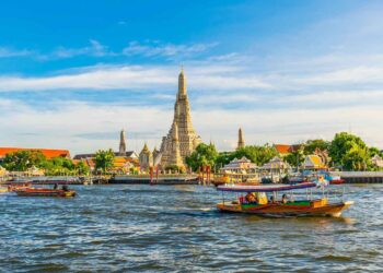 Sungai Chao Phraya, Bangkok.
