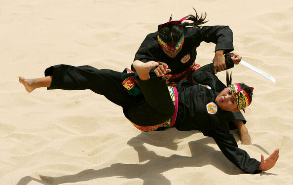 Menpora Dito Promosikan Pencak Silat di PBB 1 Ilustrasi atlet pencak silat.