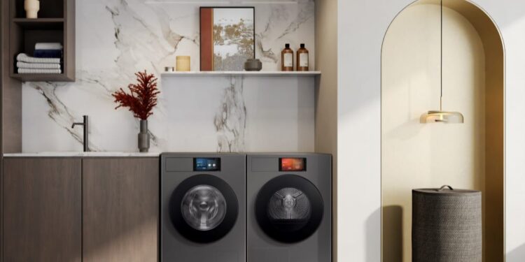 Samsung Luncurkan BESPOKE AI Laundry Baru dengan AI Home 1 Samsung Electronics Co., Ltd. meluncurkan mesin cuci dan pengering terbaru, Bespoke AI Laundry dengan AI Home.