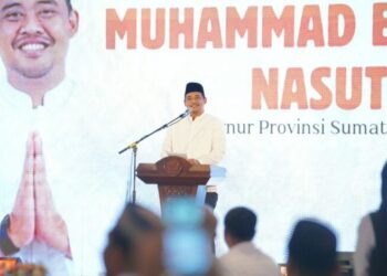 Gubernur Sumut, Muhammad Bobby Afif Nasution.