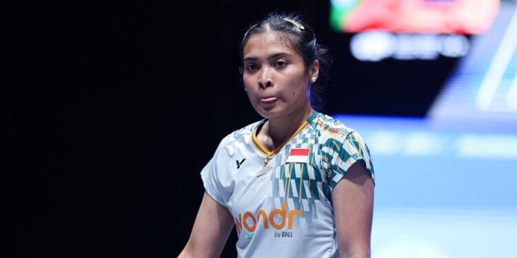 All England 2025, Langkah Gregoria Terhenti Usai Disikat Han Yue 1 Gregoria Mariska Tunjung.