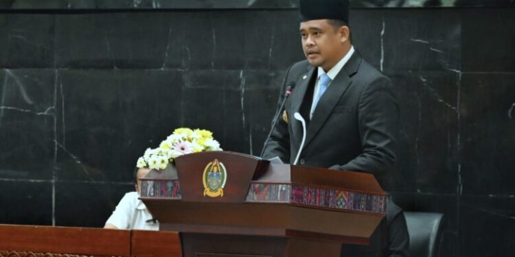 Lima Plus Satu Program Prioritas Bobby Nasution Selama Pimpin Sumut 1 Gubernur Sumatera Utara (Sumut), Muhammad Bobby Afif Nasution.