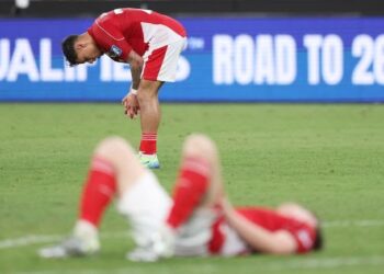 Indonesia kalah 1-5 saat melawan Australia di matchday ketujuh Grup C Kualifikasi Piala Dunia 2026 babak ketiga zona Asia.