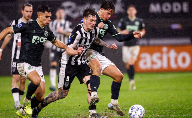 Joey Mathijs Pelupessy, saat membela FC Groningen di Eredivisie.