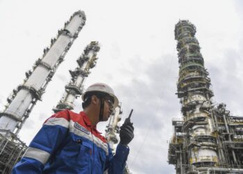 Ilustrasi Kilang Pertamina.