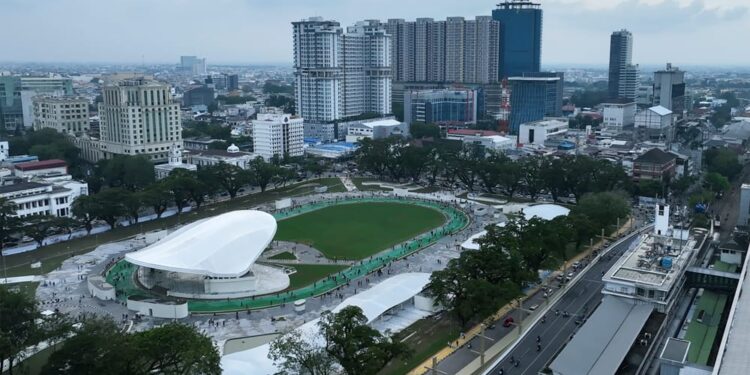 Berhasil Bangun Kota Medan, Masyarakat Sumut Harapkan Hal Serupa ke Bobby 1 Lapangan Merdeka, Medan.
