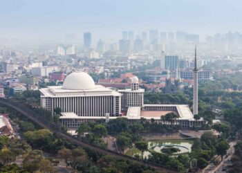 Masjid Istiqlal Jakarta.