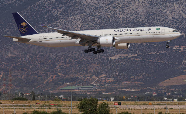 Kemenag-Saudia Airlines Teken Kerjasama Angkutan Udara Jemaah Haji 2025 1 Pesawat Saudi Airlines.