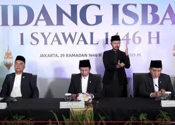 Sidang Isbat Kemenag 1 Syawal 1446 H.