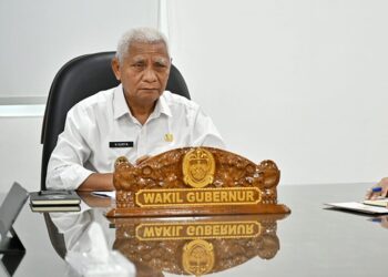 Wagub Sumut, Surya, mengikuti Rakor secara virtual tentang percepatan pengangkatan Calon Aparatur Sipil Negara (CASN) 2024.