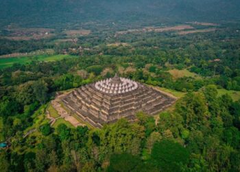 Candi Borobudur.