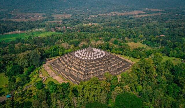 Candi Borobudur.