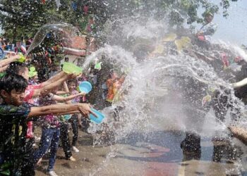 Festival Songkran.