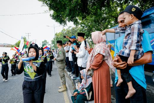 Ribuan Peserta Ikuti Pawai Ta'aruf di Pembukaan MTQ ke-58 Kota Medan 1 Pawai Taaruf MTQ ke-58 Tingkat Kota Medan tahun 2025.