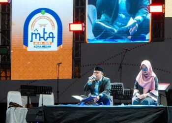 Pembukaan Musabaqah Tilawatil Quran (MTQ) ke-58 Kota Medan 2025.