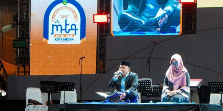 MTQ ke-58 Kota Medan Dibuka, Diikuti 21 Kecamatan 1 Pembukaan Musabaqah Tilawatil Quran (MTQ) ke-58 Kota Medan 2025.