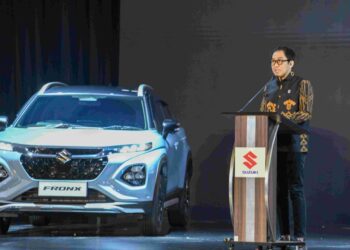 Wamenperin, Faisol Riza pada pengumuman produk Suzuki Fronx.