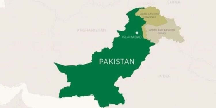 Pakistan Tangguhkan Penerbangan di Sejumlah Kota Besar 1 Ilustrasi perbatasan India dan Pakistan.