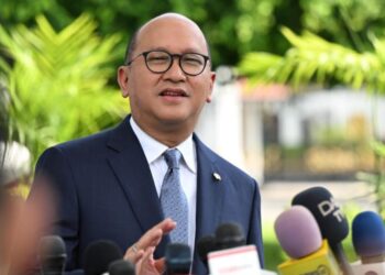 Menteri Investasi dan Hilirisasi, Rosan Roeslani memberikan keterangannya di Istana Kepresidenan, Jakarta.