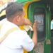 Sosialisasi keselamatan di perlintasan sebidang JPL 01 Serdang Jl. H. M. Yamin Kota Medan, Minggu (4/5/2025).