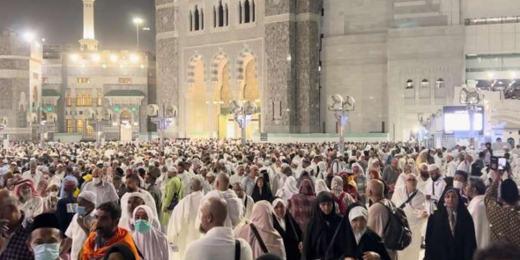 Makin Padat, Jemaah Perlu Perhatikan Tips Aman saat ke Masjidil Haram 1 Suasana Masjidil Haram.