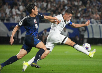 Indonesia vs Jepang pada laga terakhir Grup C Ronde 3 Kualifikasi Piala Dunia 2026 di Suita City Football Stadium, Suita, Selasa (10/6/2025) sore WIB.