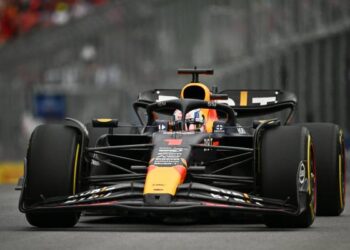Pembalap Red Bull Max Verstappen.