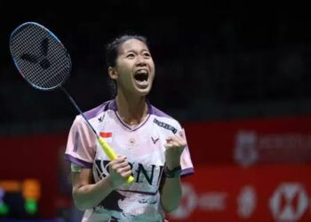 Pebulutangkis tunggal putri Indonesia Putri Kusuma Wardani.
