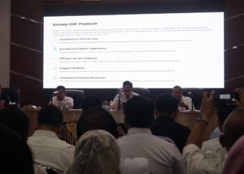 Seminar Proposal Pengembangan Program UHC Premium di Kota Medan.