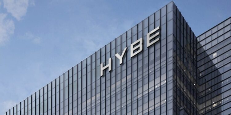 Kantor agensi Hybe.