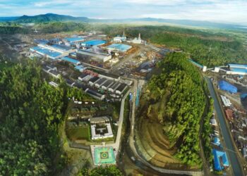 Ilustrasi kawasan industri.