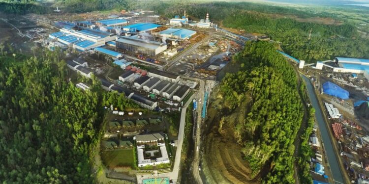 Ilustrasi kawasan industri.