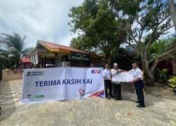 Tim TJSL KAI Sumut telah menyalurkan bantuan kepada sejumlah penerima di Sumut dan Aceh.