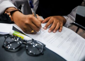 Penandatanganan perjanjian kerja PPPK dengan Pemko Medan.