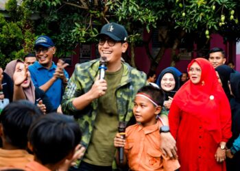 Rico Waas kunjungi SDN Negeri 067263, Jalan Sani Muthalib Gang Manggis, Kecamatan Medan Marelan.