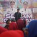 Senam Germas Medan Amplas Meriah! 2 Wali Kota Medan, Rico Waas mengapresiasi antusias masyarakat mengikuti Senam Germas.