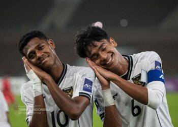 Timnas U-17 saat bertanding di Asian Cup 2025.