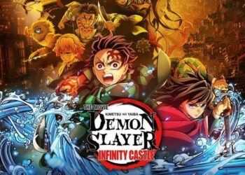Poster film "Demon Slayer: Kimetsu no Yaiba Infinity Castle".