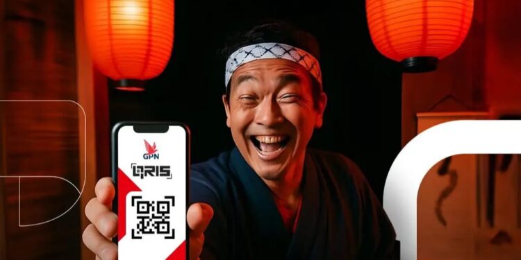 Finnet Komit Dukung Sistem Pembayaran QRIS hingga Mancanegara 1 Ilustrasi peluncuran QRIS di Jepang.