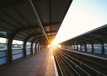 Ilustrasi stasiun.