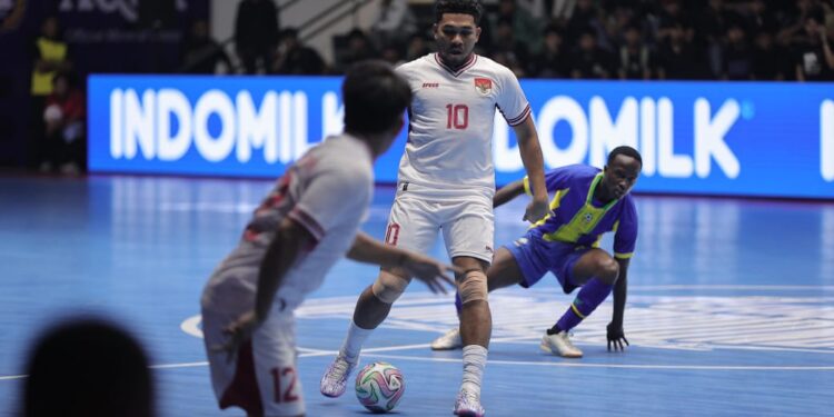 Timnas Futsal Indonesia sukses mengalahkan Tanzania 7-1.