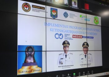 Wawancara nominasi penghargaan Paritrana Award 2025 tingkat Provinsi Sumut.