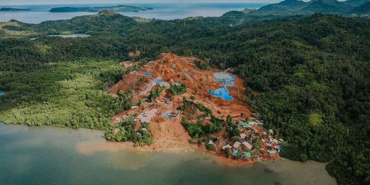 Pencemaran Logam Berat di Laut Sangihe Ancam 3 Hal Ini 1 Kondisi perairan Pulau Sangihe.