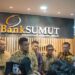 Pemegang Saham Setujui Penyertaan Modal Bank Sumut Berupa Aset 2 Gubernur Sumatra Utara, selaku pemegang saham pengendali PT Bank Sumut, Bobby Nasution, memberikan keterangan pada media.