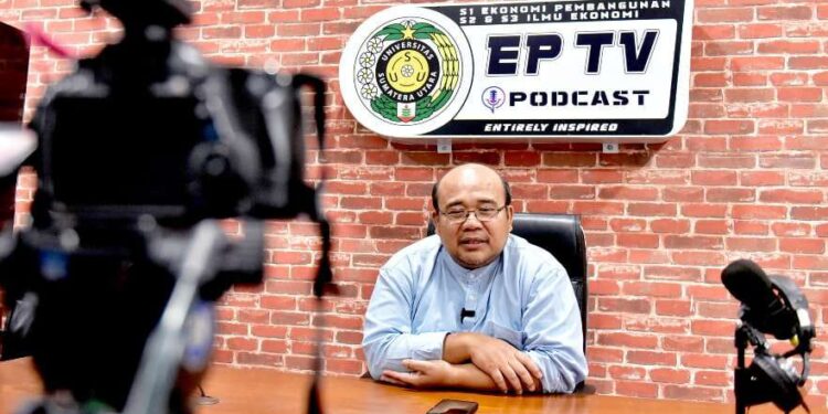 Program JASKOP Bobby Nasution Kunci Stabilitas Pangan di Sumut 1 Pengamat ekonomi USU, Wahyu Ario Pratomo.