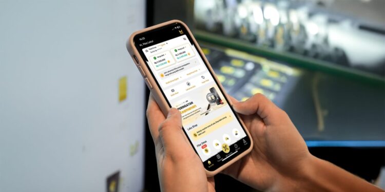 LAKUEMAS Dorong Kepercayaan Publik terhadap Emas Digital Berbasis Fisik 1 Ilustrasi tampilan Aplikasi LAKUEMAS.